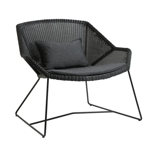 Breeze loungefåtölj svart