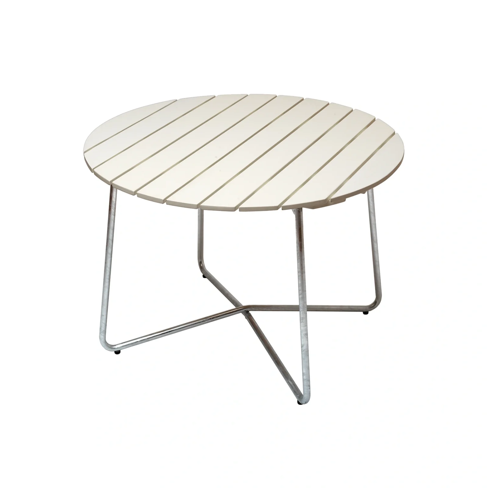 9A bord vit ek / varmförzinkat Ø100 cm