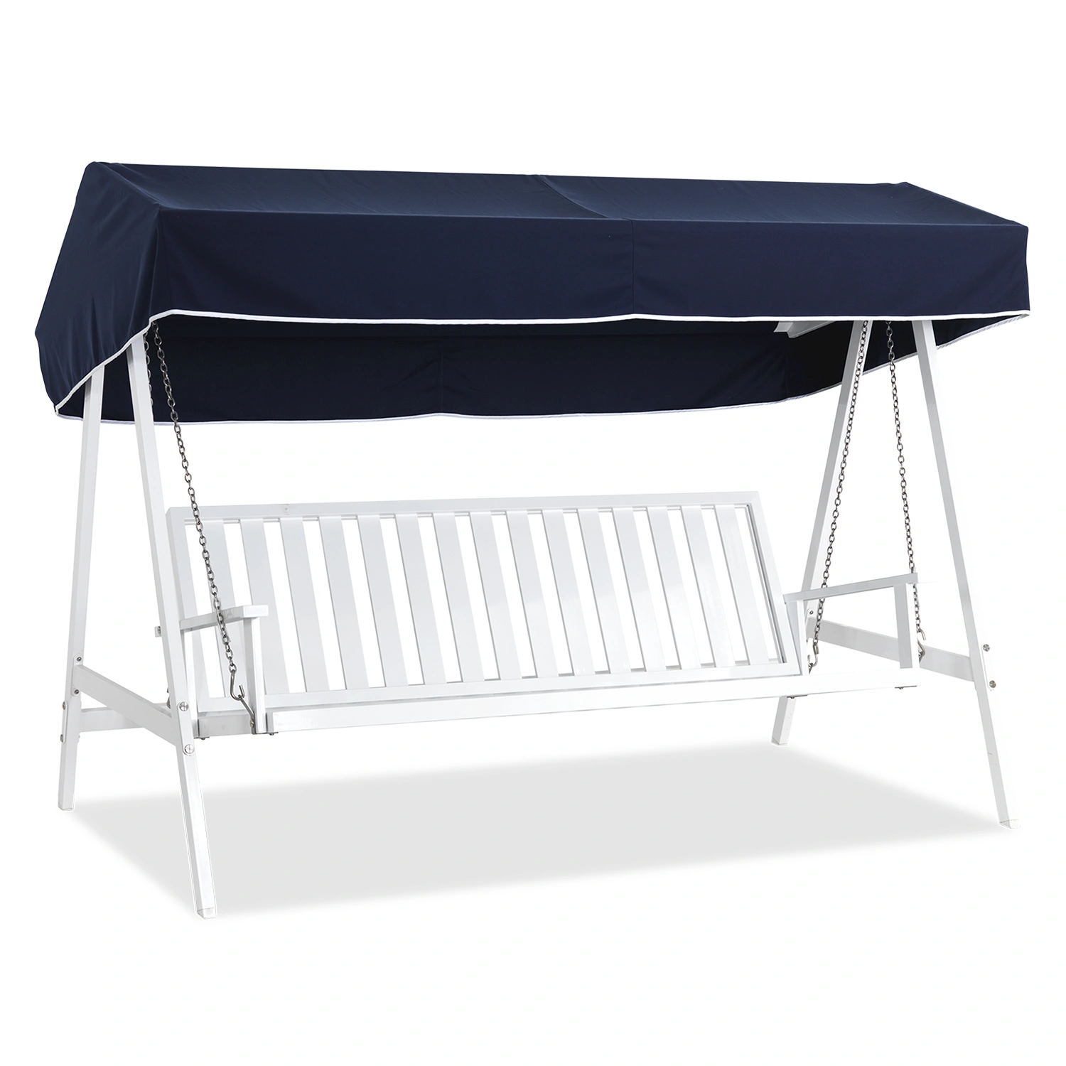 Hammock 02 vit aluminium – med tak