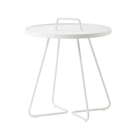 On-the-move bord liten, vit