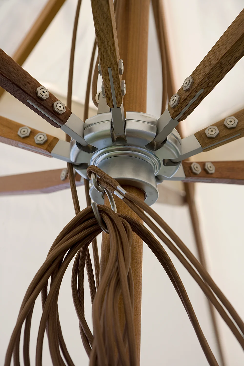 Atlantis parasoll natur Ø330 cm - Bild 4