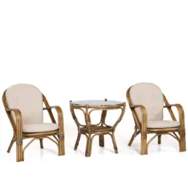 Lotta/Amanda rottinggrupp brun/canvas