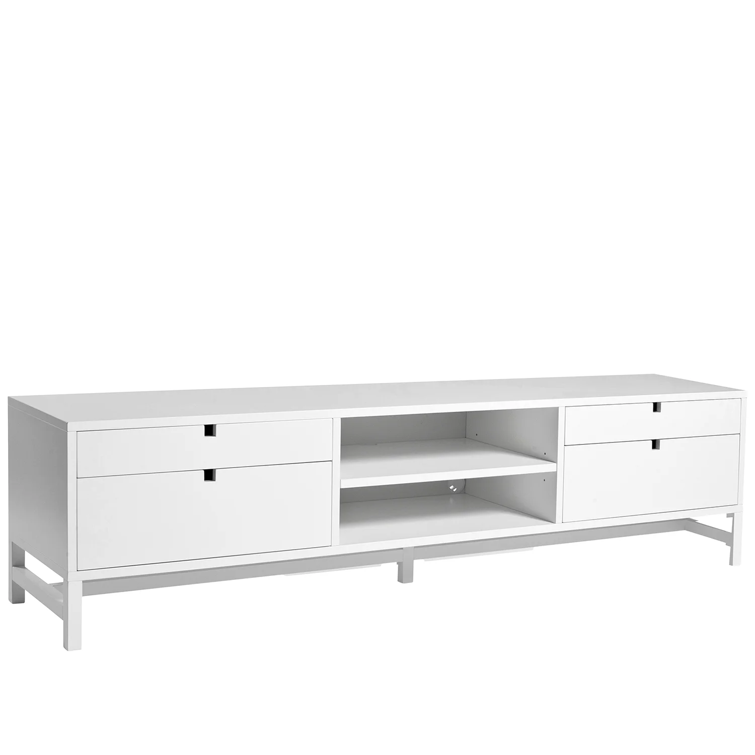 Product Image for Falsterbo tv-bänk 4 lådor vitlack 180 cm