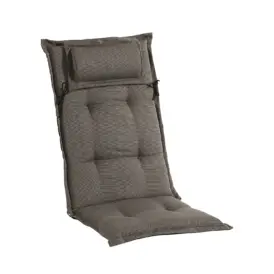 Canyon positionsdyna tjock taupe strukturdralon