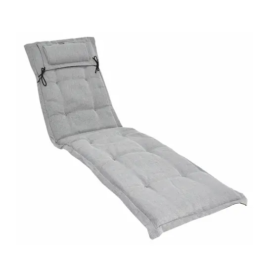 Fritab Canyon Solsängssdyna titangrå strukturdralon B 53 cm