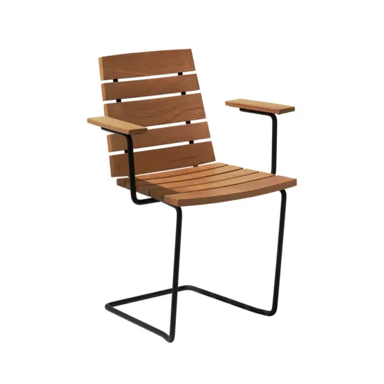 Grinda karmstol teak