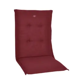 Canyon teakstolsdyna låg - vinröd
