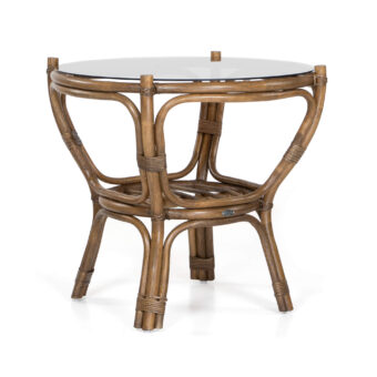 Amanda rottingbord med glasskiva från Brafab.