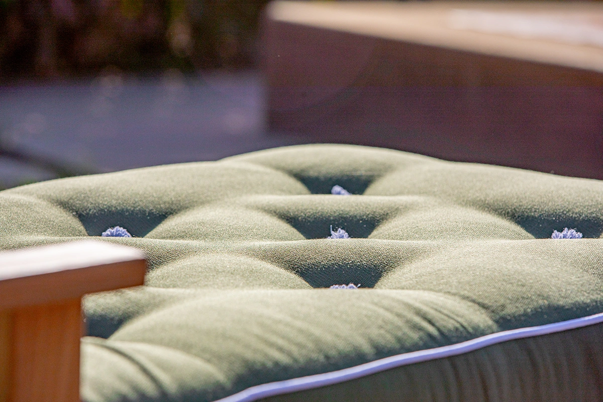 Liggvagnsdyna 60 - khakigrön