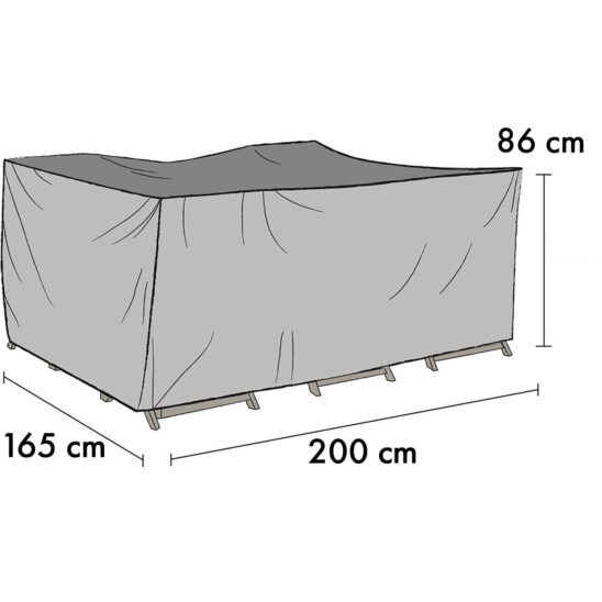 1010-7 Möbelskydd 165×200 cm höjd 86 cm