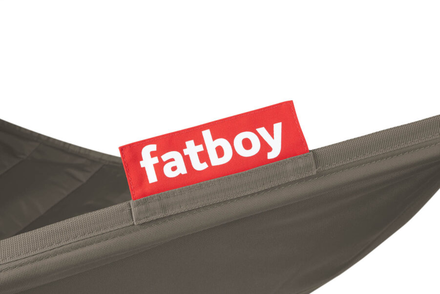 Närbild på Fatboy headdemock Taupe.