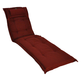 Canyon Solsängssdyna vinröd strukturdralon B 53 cm