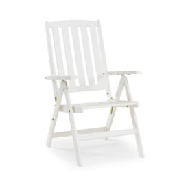 Cecilia positionsfåtölj vit