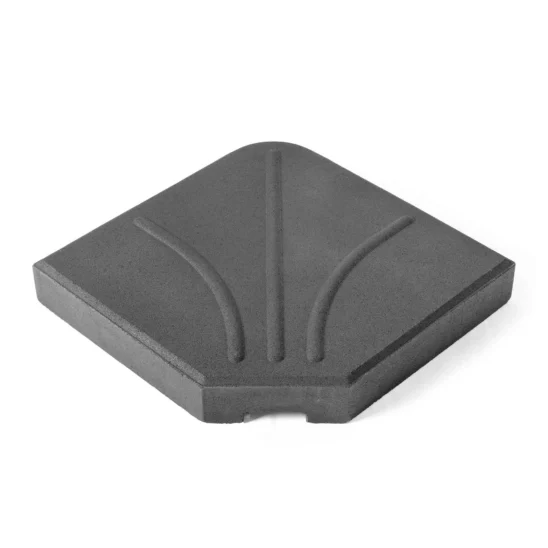 Fot för hängparasoll 35 kg svart