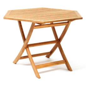 Viken bord teak Ø110 cm