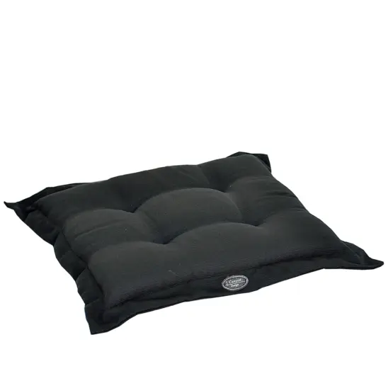 Fritab Canyon sittdyna svart strukturdralon 42×45 cm