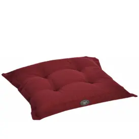 Canyon sittdyna vinröd strukturdralon 42×45 cm