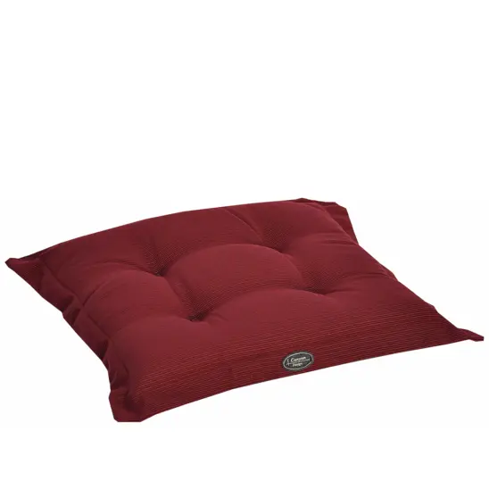 Fritab Canyon sittdyna vinröd strukturdralon 42×45 cm