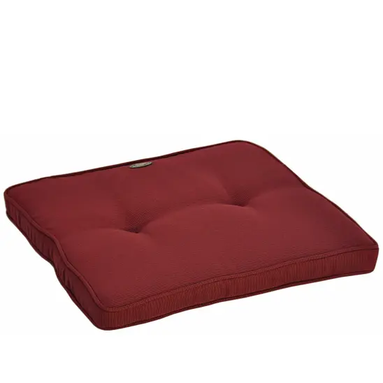 Fritab Borneo Canyon sittdyna vinröd strukturdralon 50×50 cm