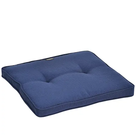 Fritab Borneo Canyon sittdyna blå strukturdralon 50×50 cm