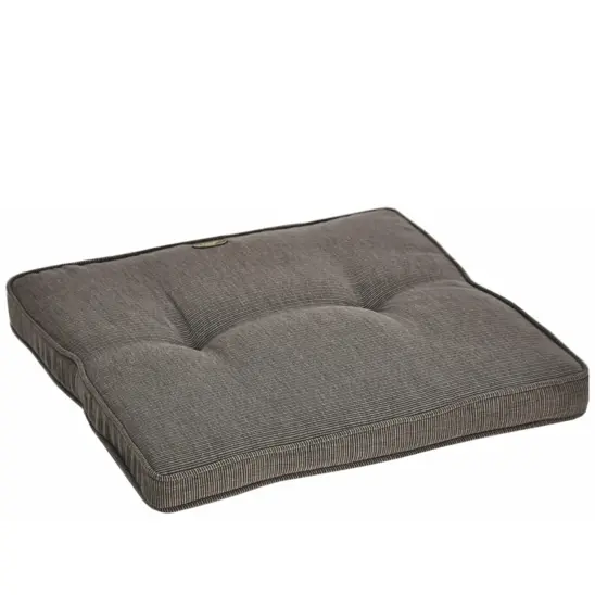 Fritab Borneo Canyon sittdyna taupe strukturdralon 50×50 cm