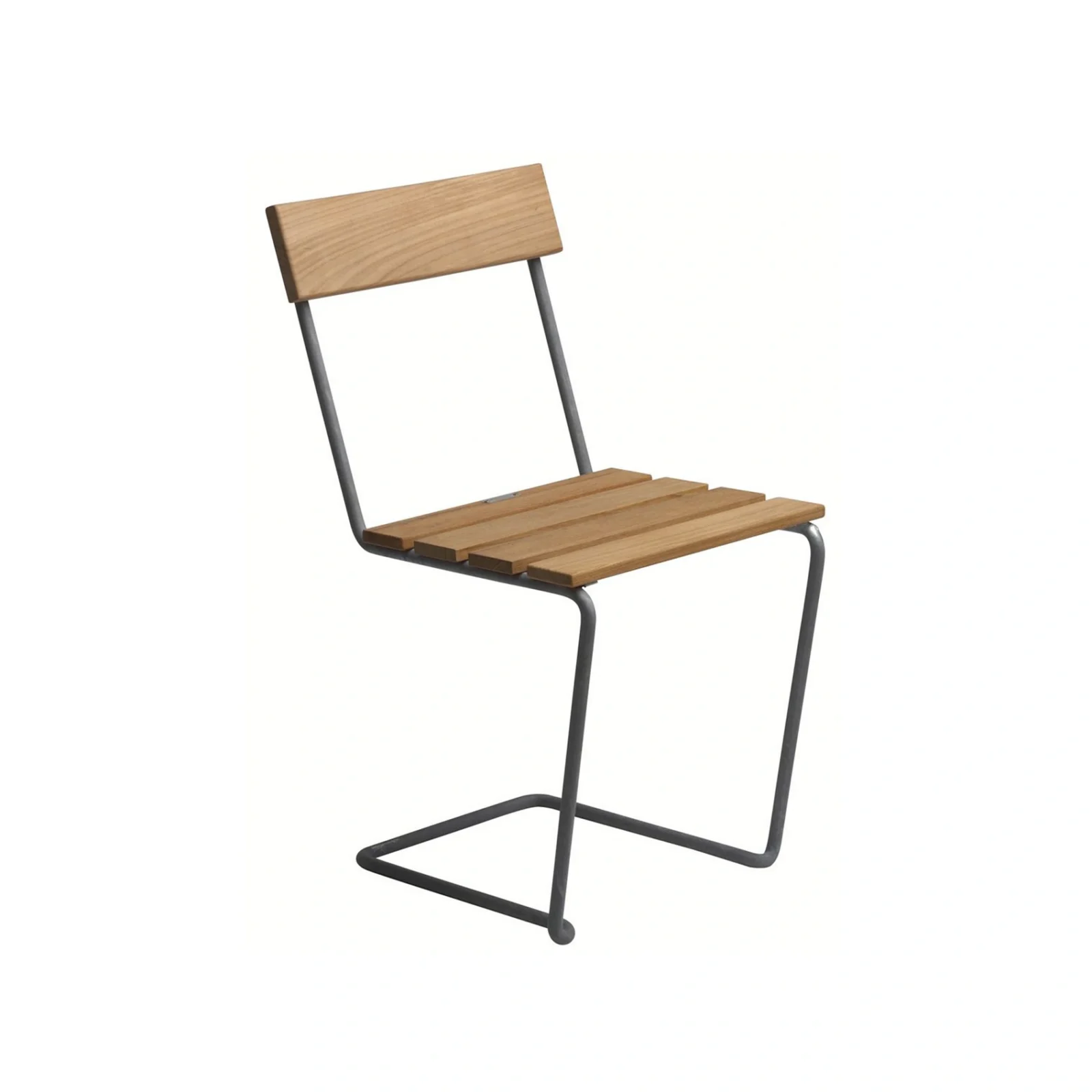 Stol 1 teak / varmförzinkat