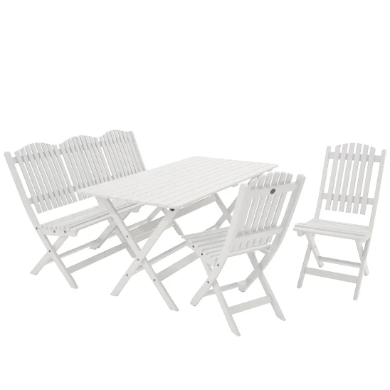 Slite matgrupp med soffa vit