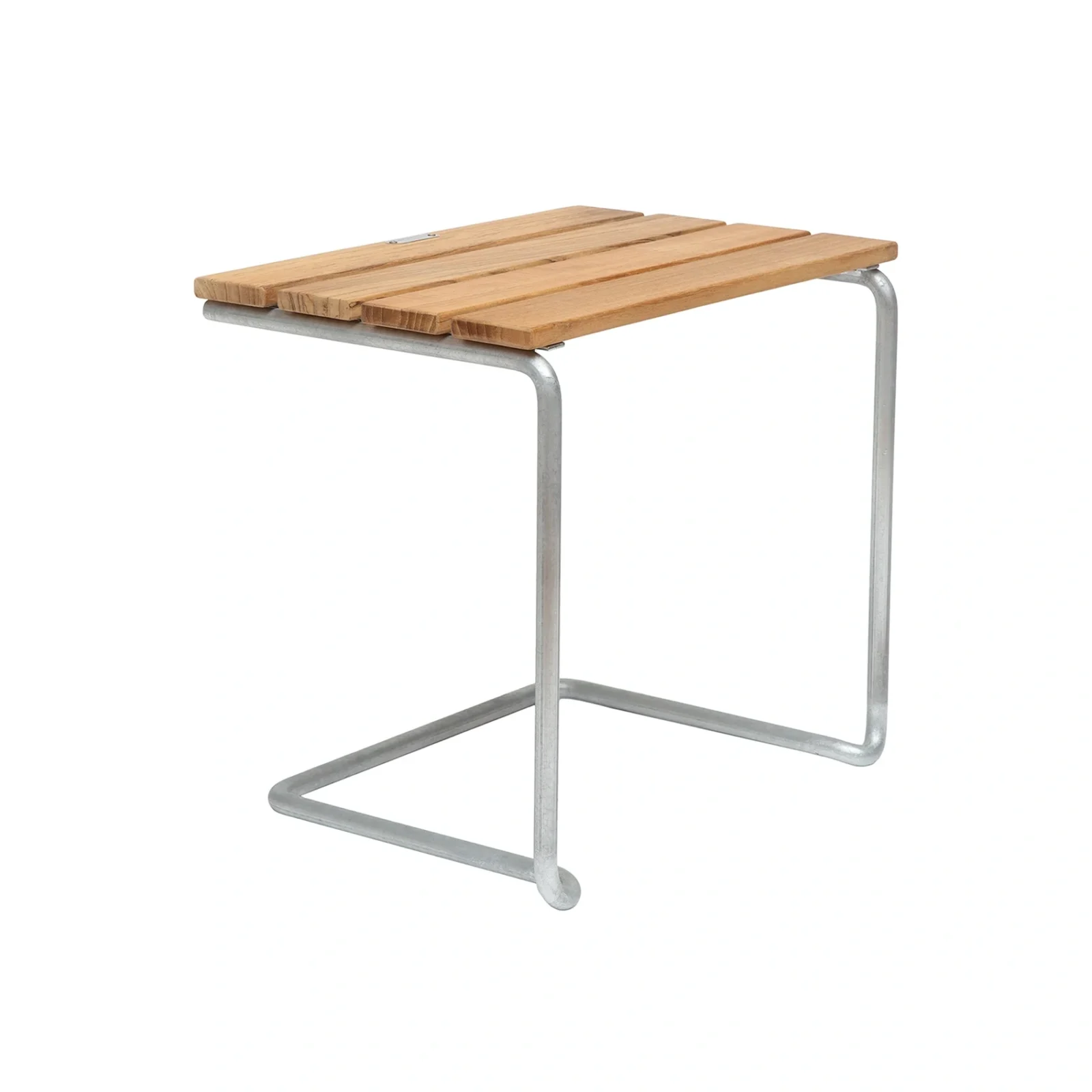 A3 fotpall teak / varmförzinkat stativ