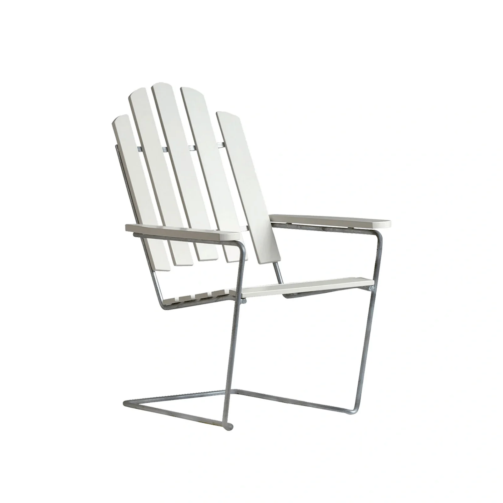 A3 Solstol vit ek / varmförzinkat stativ