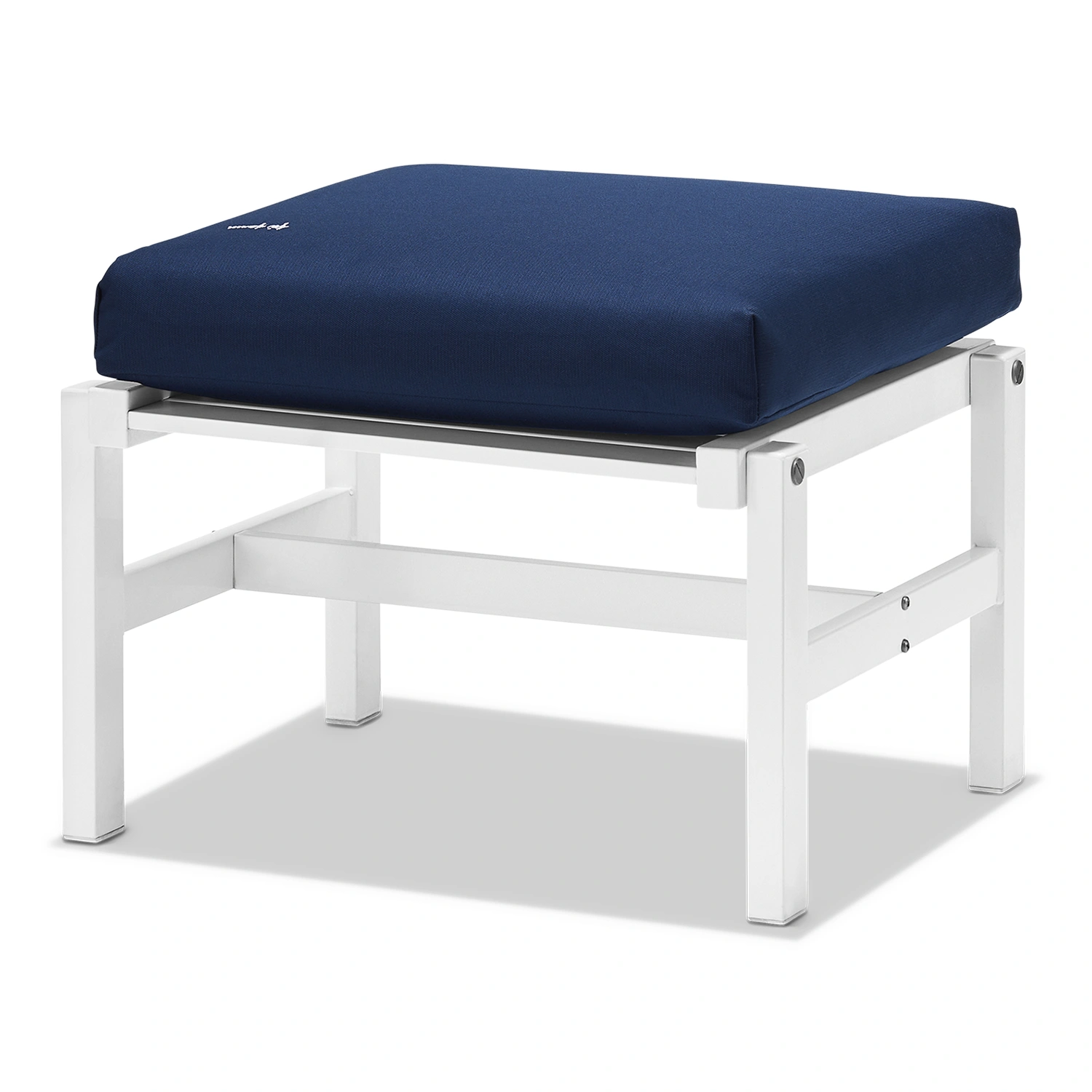 Pall 92 vit aluminium - med dyna