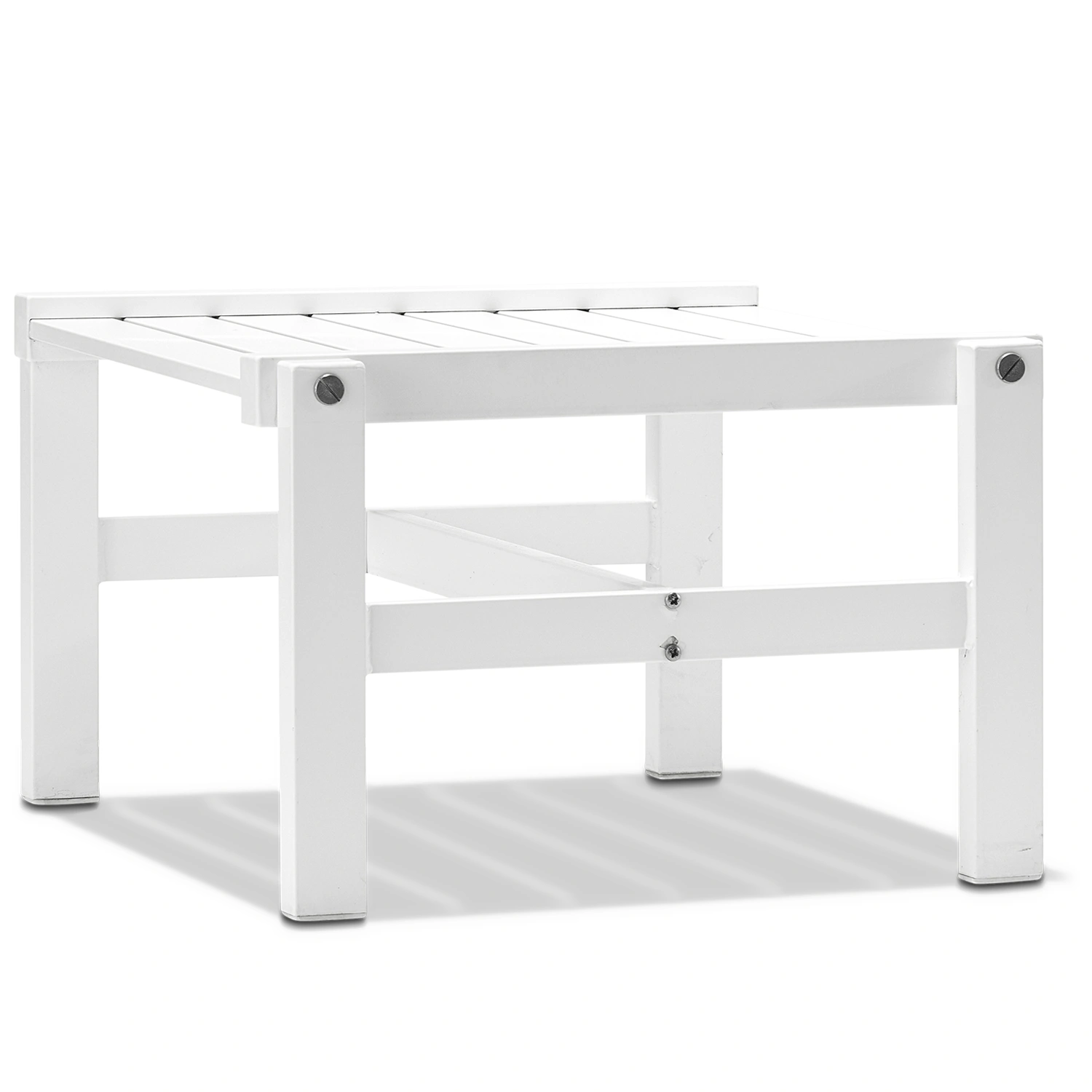 Pall 92 vit aluminium - med dyna