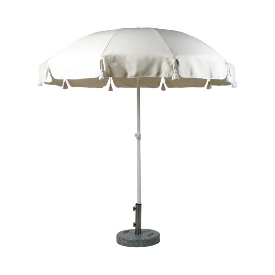 Fri Form parasoll natur Ø220 cm