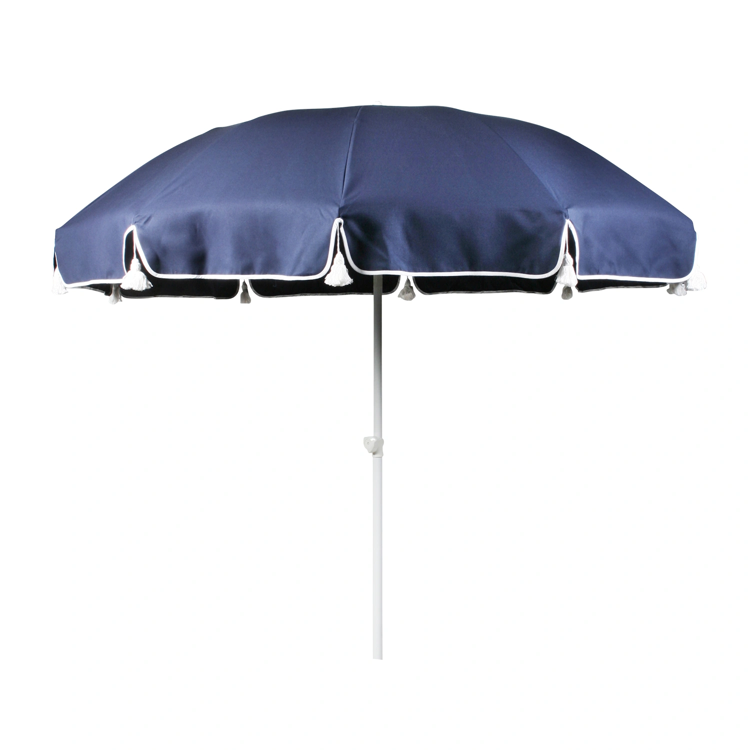 Product Image for Parasoll 90 - vitlack/mörkblå, Ø220 cm