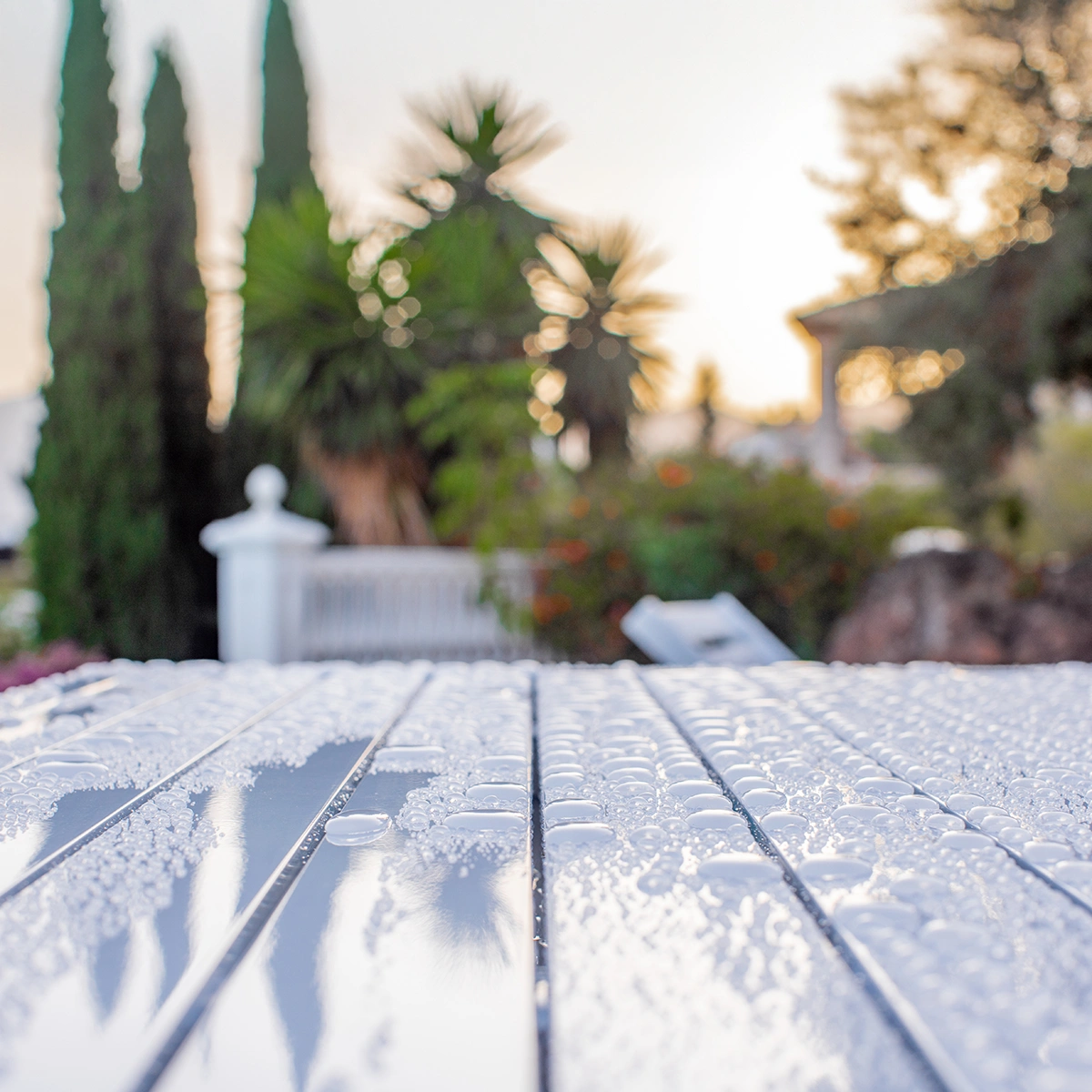 Bord 62 vit aluminium – 142×80 cm