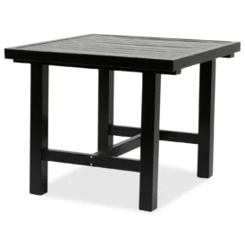 Bord 61 svart aluminium - 85x80 cm