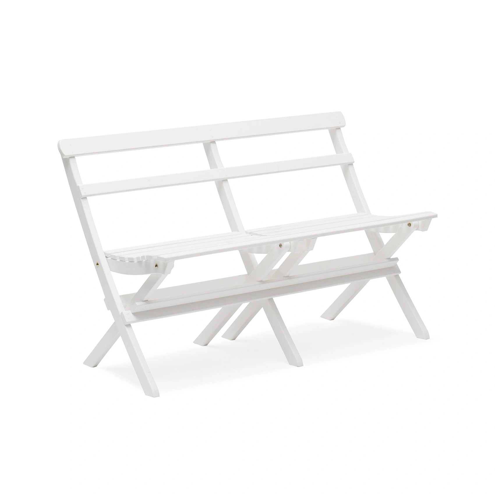 Torpet soffa från Hillerstorp i furu målad i färgen vit.