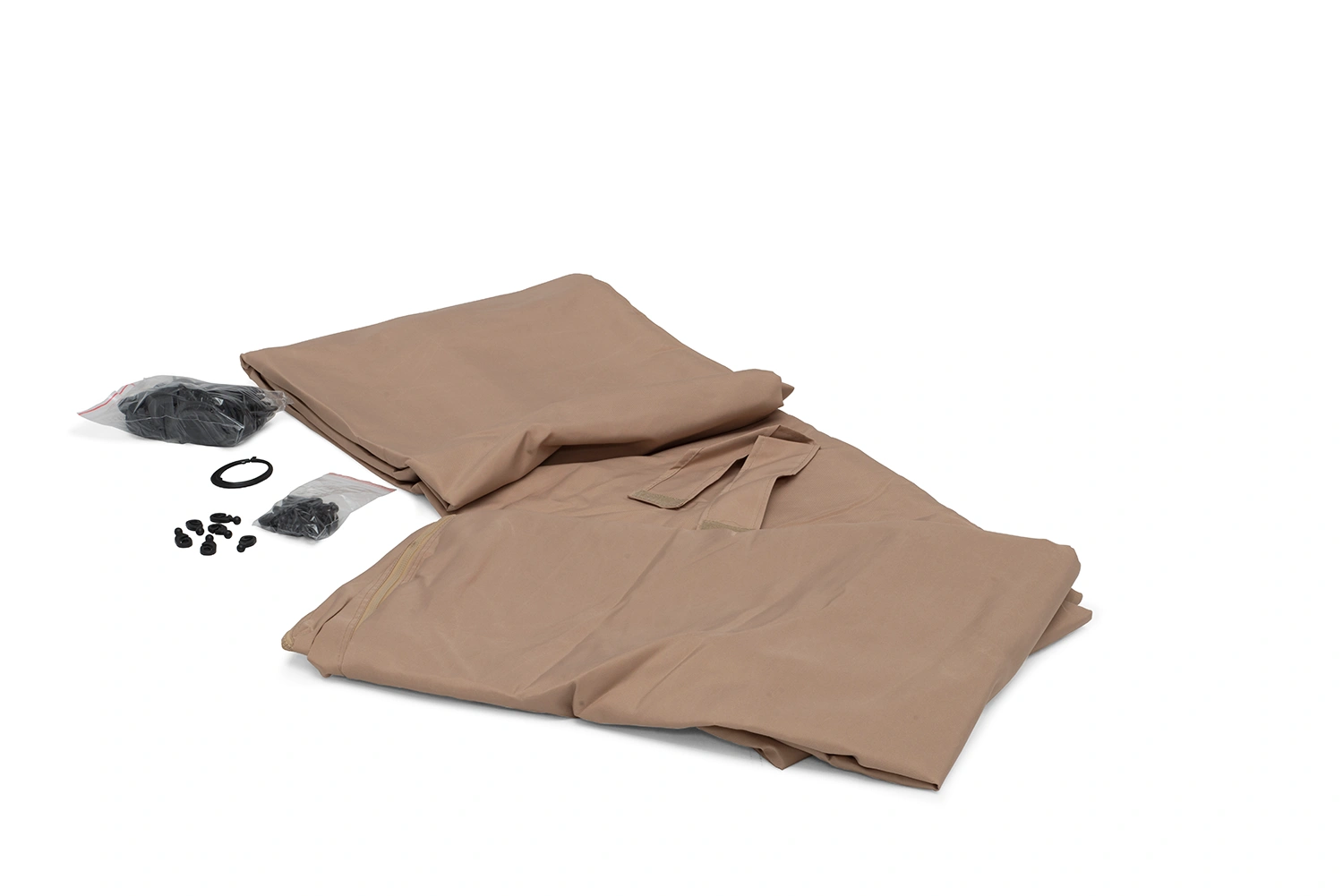 Luxor väggar mörkbeige, till paviljong 300x300, 4-pack