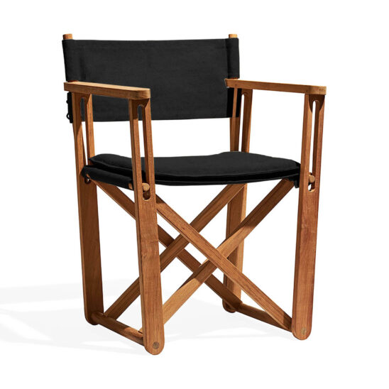 Kryss fåtölj Agora svart