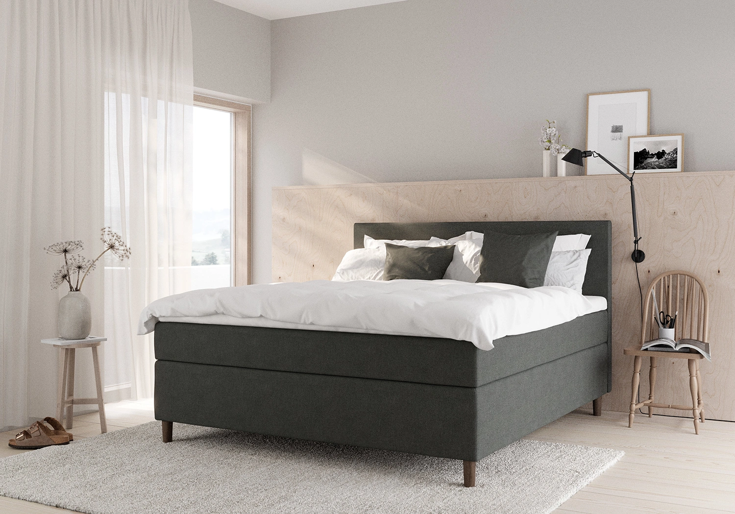 Wonderland Sonate kontinentalsäng dubbelsäng