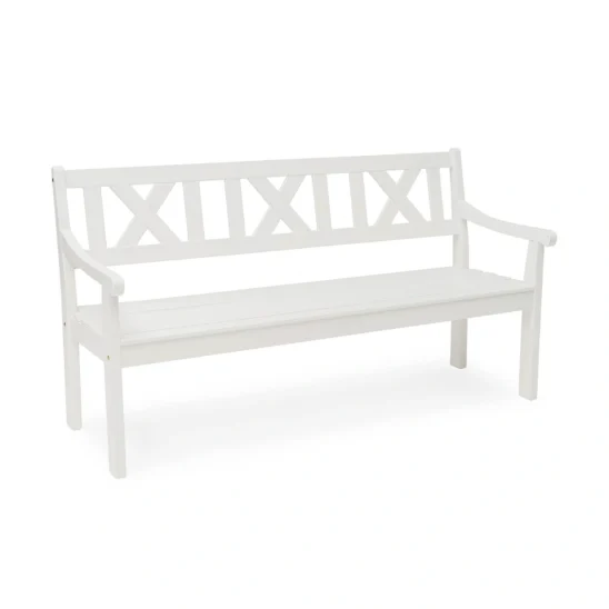 Läckö soffa i vitt.