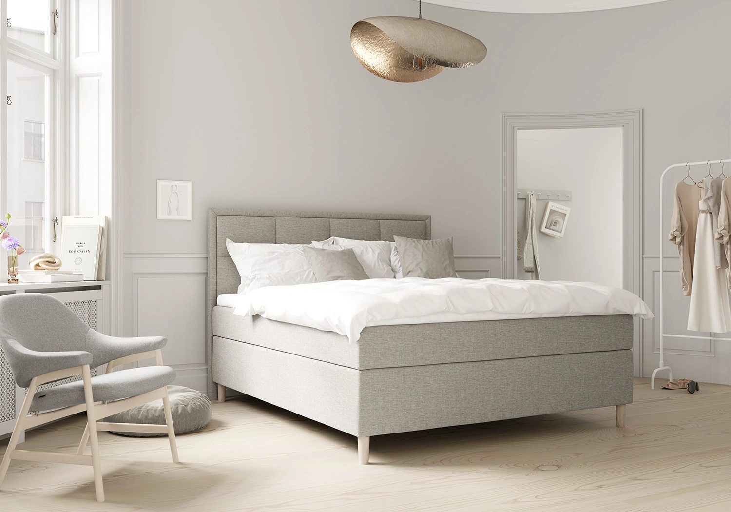 Wonderland Sonate kontinentalsäng dubbelsäng