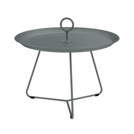 Eyelet sidobord mörkgrå Ø58 cm