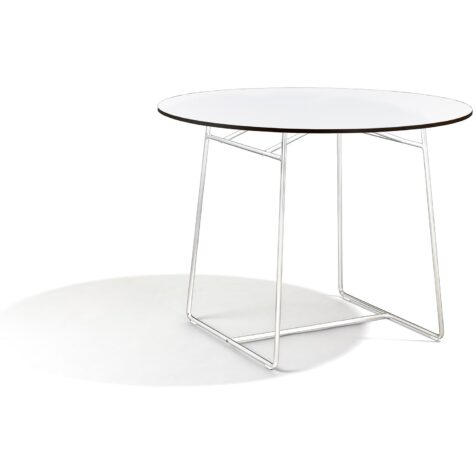 Resö bord i vitt med diametern 100 cm.