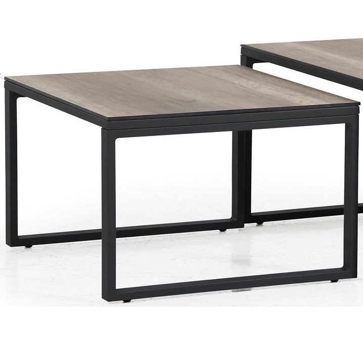 Talance soffbord svart 74x60 cm