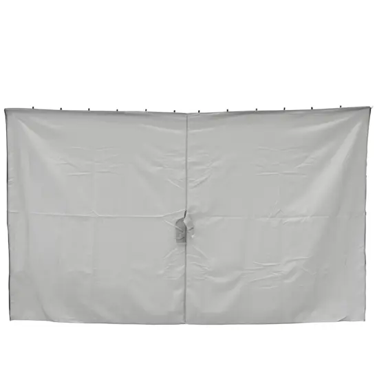 Luxor paviljongväggar ljusgrå 300x400 cm, 4-pack