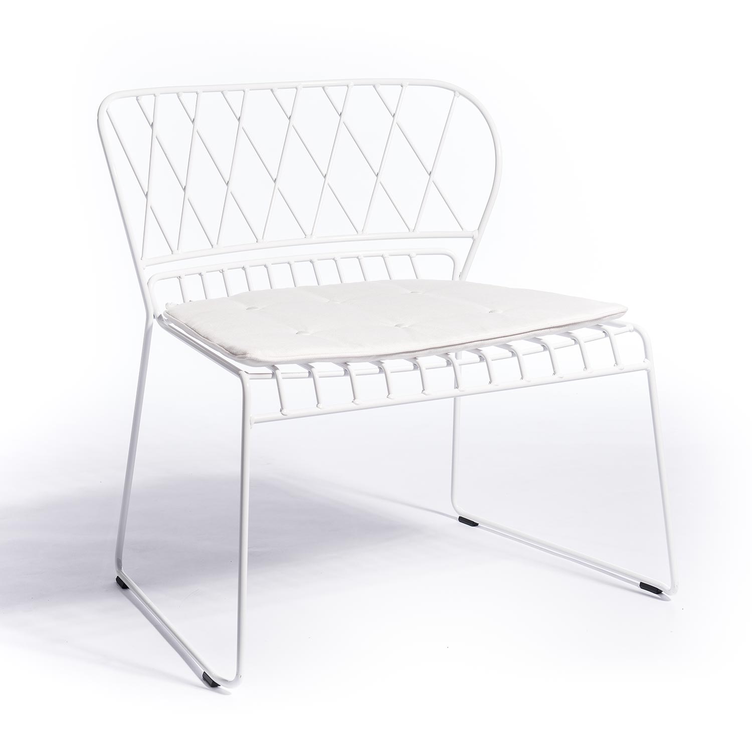 Resö lounge sittdyna vit