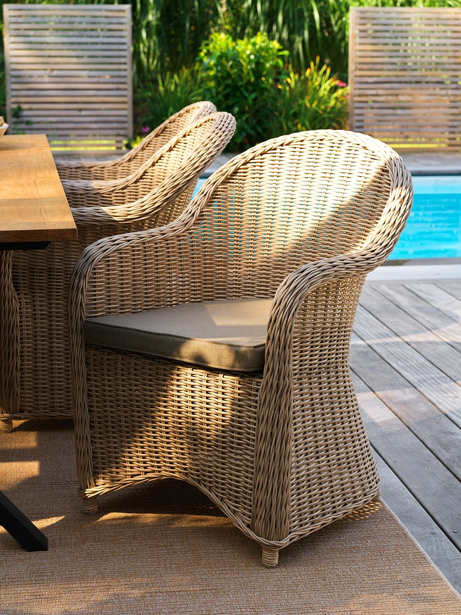 Paulina fåtölj beige/beige