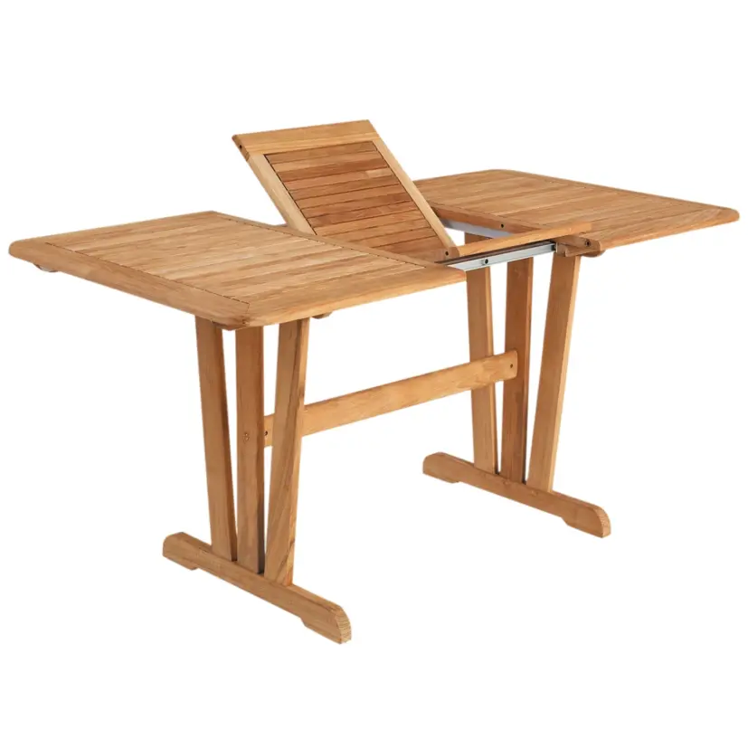 Cornelia bord teak 110-150×80 cm