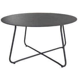 Taverny soffbord svart Ø85 cm