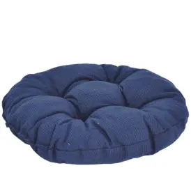 Snurr och Gung palldyna marinblå strukturdralon